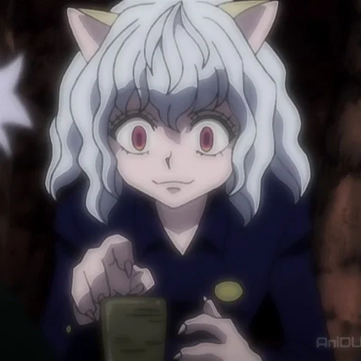 nefelpitu kilwa, nefepitu hunte, anime hunter neferpitu, hunter x hunter neferpitou 1999, anime hunter x hunter neferpitu