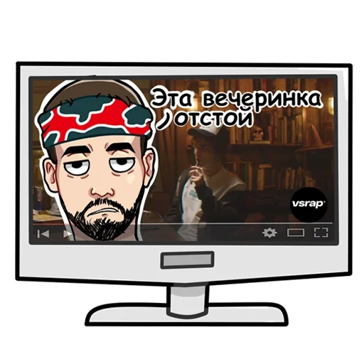 pc meme, tv set, king rasit, lcd tv, natkin alexei satana