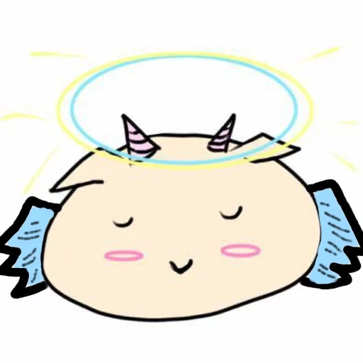 anime, dibujos de anime, dibujos de kawaii, anime bananka cotta, pegatinas de rábano de conejo dulce