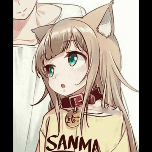 anime beberapa, kinako tidak, osakana neko, anime cat chan, manga osakana neko