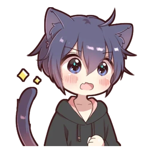 neco, no, miken neco, el anime no es kun, cat boy kami plum