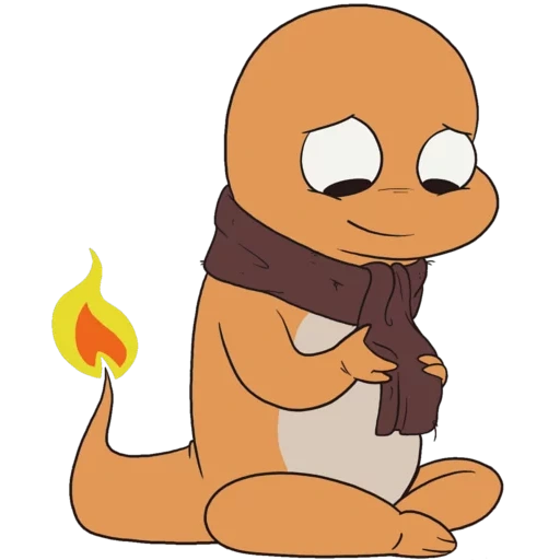 anime, chermander, pokemon nekoama, pokemon charmander, anime pokemon charmander