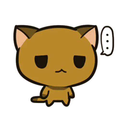 kucing kawaii, kawaii kittens, gambar kawaii, sketsa kucing lucu, gambar mini kucing lucu