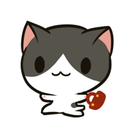 kucing, kucing, kucing maruko, wajah kawaii