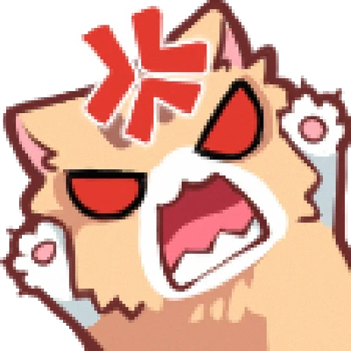 neko, emote, no a