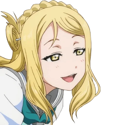 anime, marie ohara, mari ohara, blondes d'anime, personnages d'anime