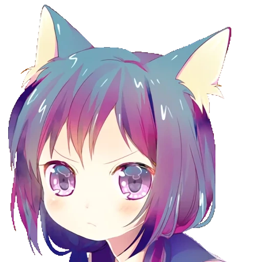 catgirl, linda anime, ouvidos de anime, lolly não é kun, adorável anime chan