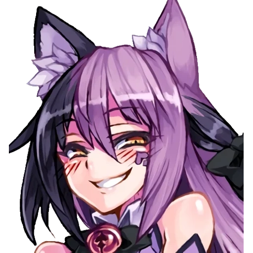 cheshire cat mge, cheshire cat mamono, cheshire cat anime chan, encyclopédie des filles monstres, monster girl cheshire cat