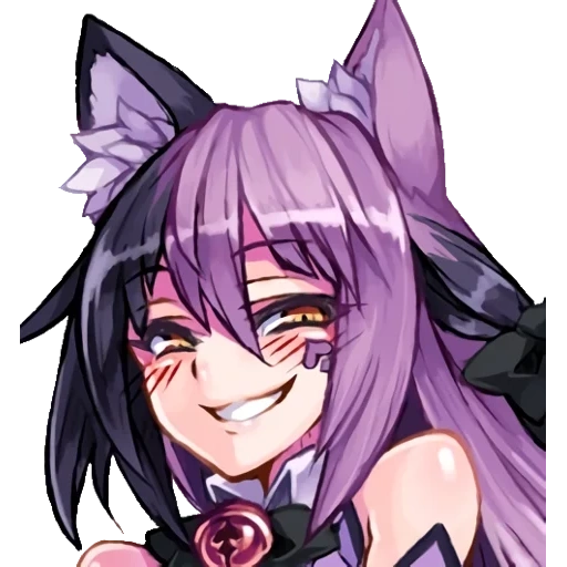 cheshire cat mge, cheshire cat mamono, anime de gato cheshire chan, enciclopédia de menina monstro, monster girl cheshire cat