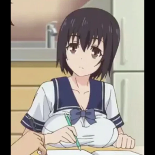 animação, anime, ajane cotone, menina anime, captura de tela da garota anime