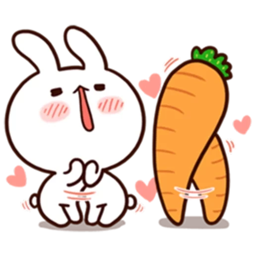 the rabbit weight gain, rabbit, pops carrots мультфильм, anime rabbit girl with carrot