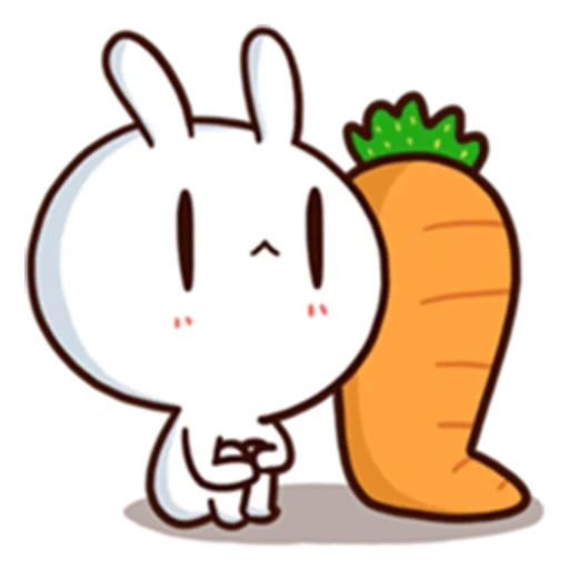 the rabbit weight gain, rabbit, carrot, pops carrots мультфильм, животные милые