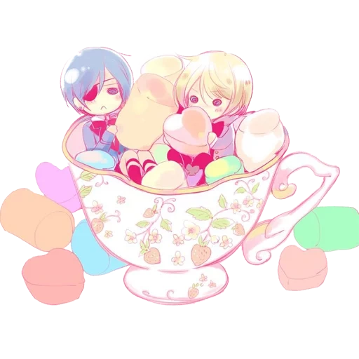 chibi tea, chibi anime, anime art, anime drawings, anime characters