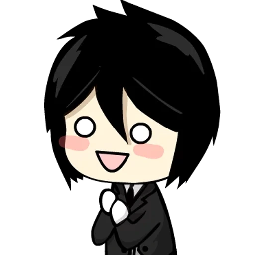 menggambar, sebastian chibi, sebastian michaelis, sebastian michaelis chibi