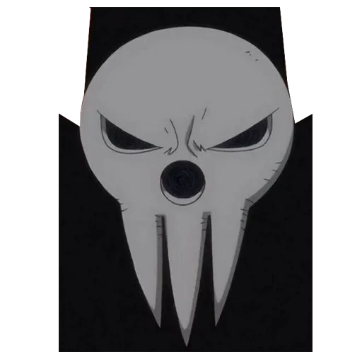 nova máscara, logotipo da máscara de shinigami, máscara de shinigami soul iter, a nova marca do comedor da alma, comensal da máscara de shinigami