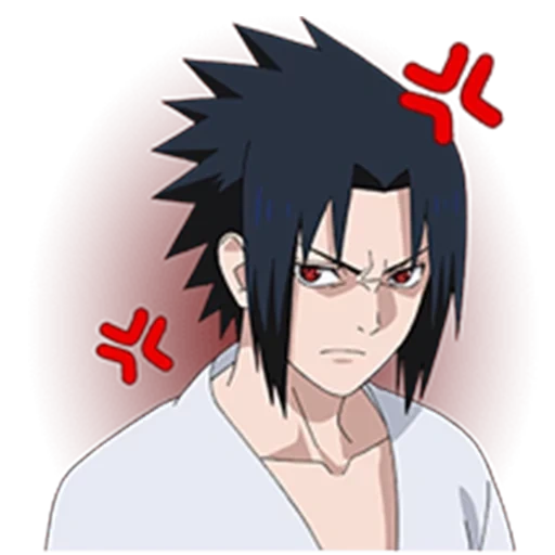 саске, sasuke, саске ючия, саске стикеры, голова саске