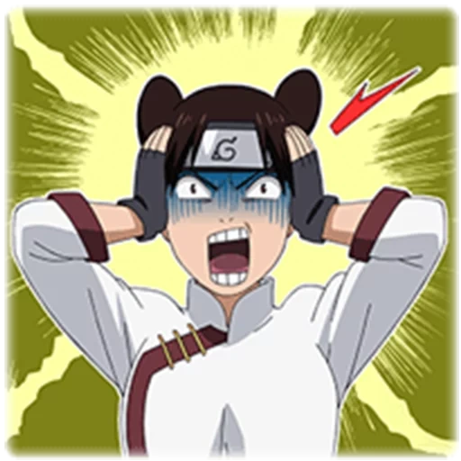 naruto, naruto stagione 2 episodio 427, naruto 398, ten stop frame, tenten in boruto