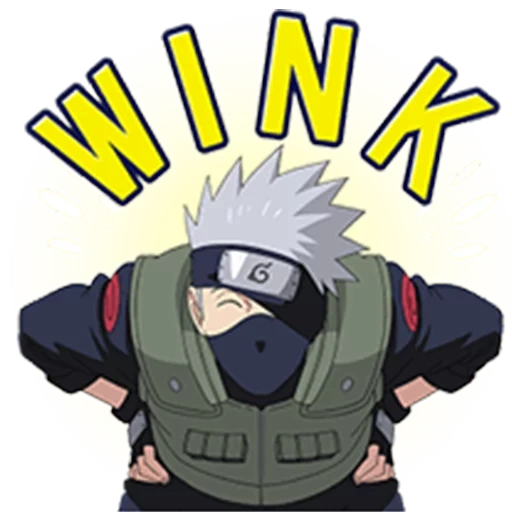 naruto kakashi sticker, kakashi hatake, kakashi dari naruto, cache dari naruto, naruto kakashi hakake