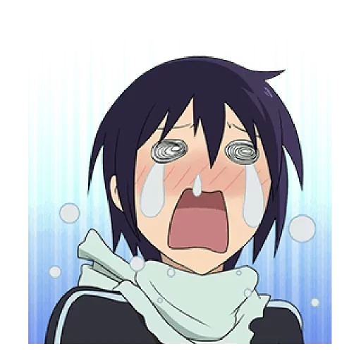 dieu yato, image, anime sans-abri dieu yato, dieu sans-abri yato pleure, anime sans-abri dieu yato pleure