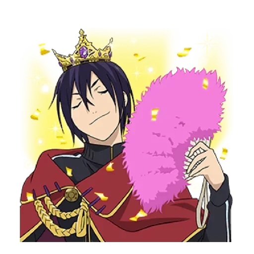 anime, the god of yato, king of anime, anime gott yato, könig artus