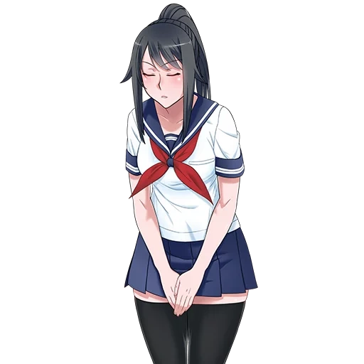 аяно аиши, яндере чан, яндере тян, yandere simulator, соперницы яндере чан