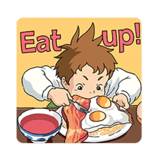 anime de comida, comida de anime, anime hayao, los objetos de la tabla, sopa de miozaki de hayao