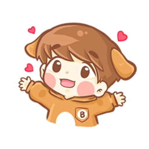 chibi, chibi backhen, exo baekhyun, cute drawings of chibi