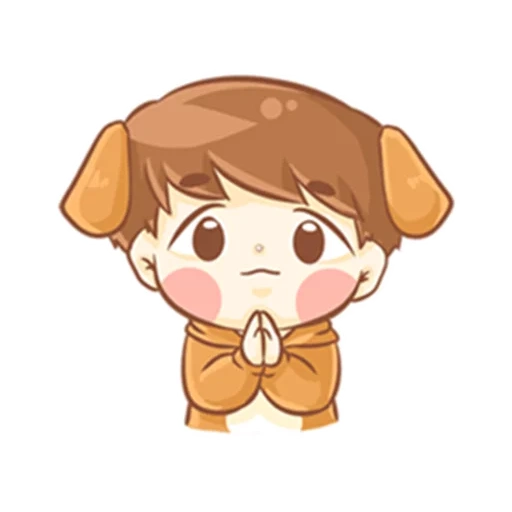 chibi, immagine, exo baekhyun, exo chibi backhen