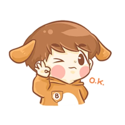 chibi, sibiki, baekhyun exo