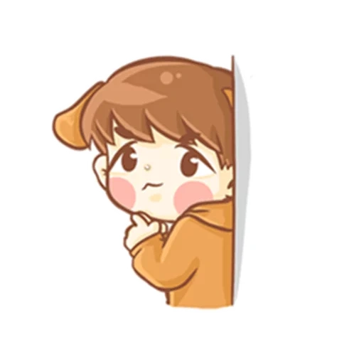 chibi, exo baekhyun