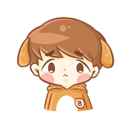 chibi, exo baekhyun, buckhen chibi