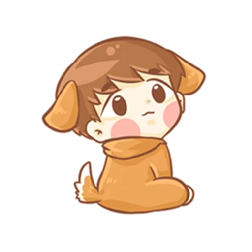 chibi, exo baekhyun, exo chibi backhen, gambar chibi yang lucu