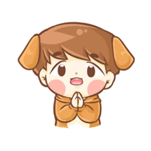 exo baekhyun, buckhen chibi, poke mula b baby