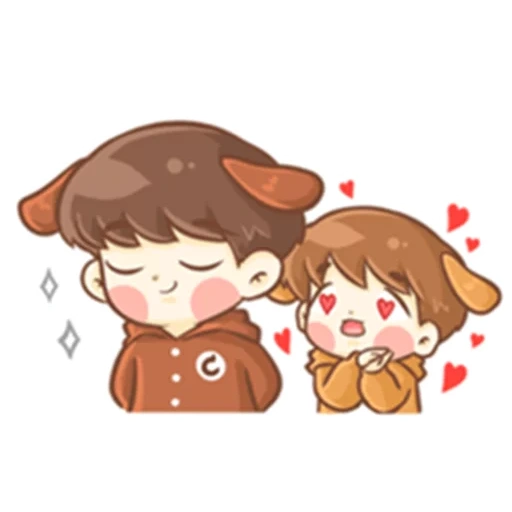 chibi, baekhyun chibi, chanbaek chibi, poke mula b baby, cute drawings of chibi