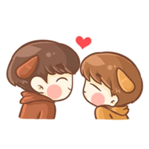 chibi, anime, chibi bts, baekhyun chibi, chanbaek chibi