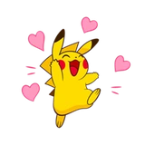 Pikachu's Lively Voiced Stickers