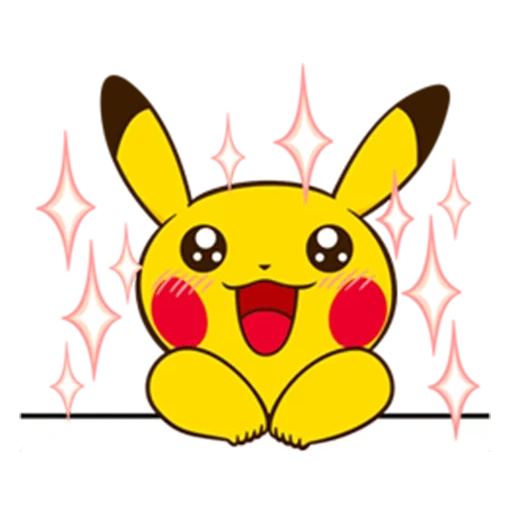 pikachu, pokemon, cabeza de pikachu, pegatinas de pikachi