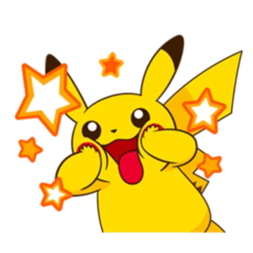 pikachu, meme pikachu, stiker pikachu, care pikachu