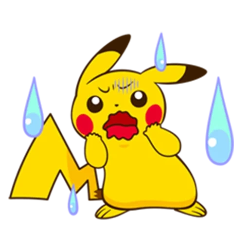 pikachu, mème pikachu, pikachu wasapa, stickers pikachu