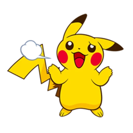 pikachu, pokemon, icono de picachu, pegatinas de pikachi, pico pikachu