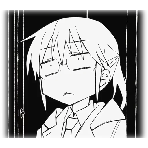 anime, torá kobayashi, o anime é engraçado, icp icon icp, kobayashi é preto branco
