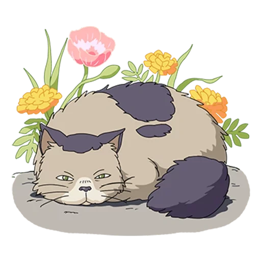 gatto, cat, gatto, gatto anime, anime carino