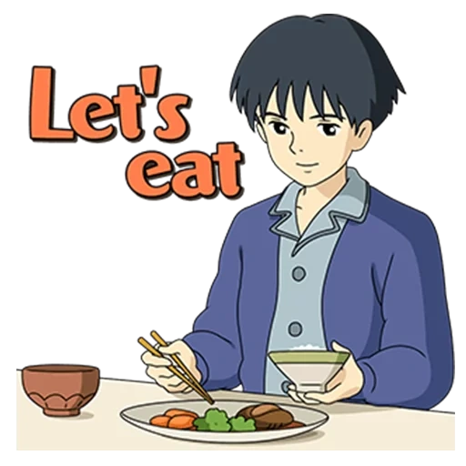 animation, figure, cartoon characters, sho lilliput, miyazaki hayao cartoon food
