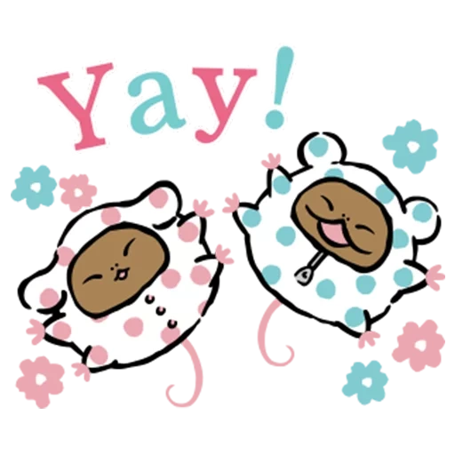 kawaii, clipart, line friends, cute drawings, my melody stylization