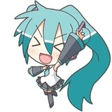 Hatsune Miku @Nekosticker