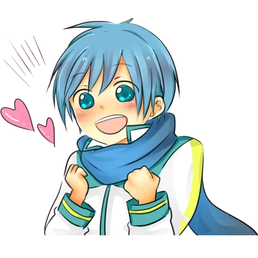 kaito vocaloid, кайто шион, aoba seragaki аниме, кайто вокалоид чиби, кайто вокалоид смущенный