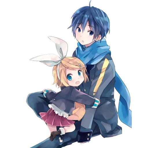 kaito vocaloid, kagamine rin/len, рин и кайто, vocaloid, мику хацунэ