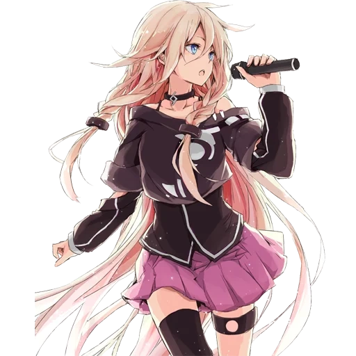 vocaloid ia, иа вокалоид, иа вокалоид неко, аниме, vocaloid