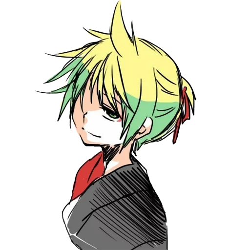 gumi, арты аниме, rantaro amami, рантаро амами, гача лайф чили