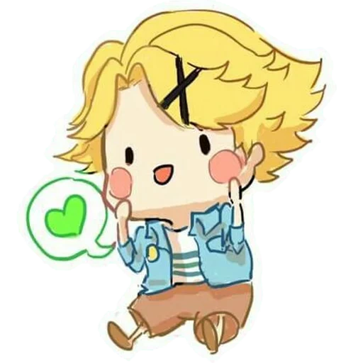 стикеры mystic messenger, yoosung, mystic messenger emoji, чиби, эмодзи mystic messenger